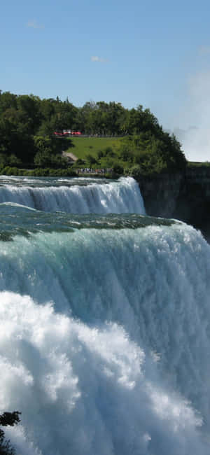 Iphone X Niagara Falls Background — Samsung S23 Wallpaper