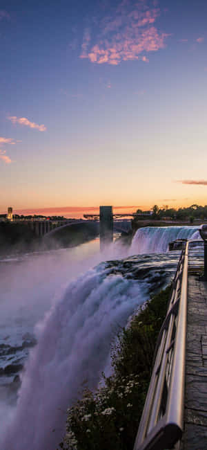 Iphone X Niagara Falls Background — iPhone Xs Wallpaper