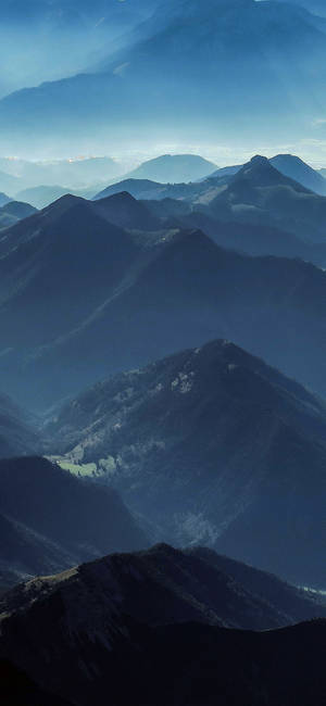 iPhone X Orihinal na Bulubundukin — iPhone Xs Max Wallpaper