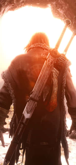 Iphone X Shadow Of Mordor Background — iPhone 14 Pro Max Wallpaper