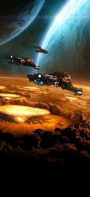 Iphone X Starcraft Ii Background — iPhone 11 Pro Wallpaper