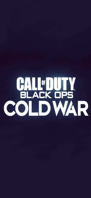 Iphone Xs Call Of Duty Black Ops Cold War Background — iPhone 13 Pro Wallpaper
