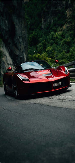 Iphone Xs Max Ferrari Background — iPhone 14 Plus Wallpaper