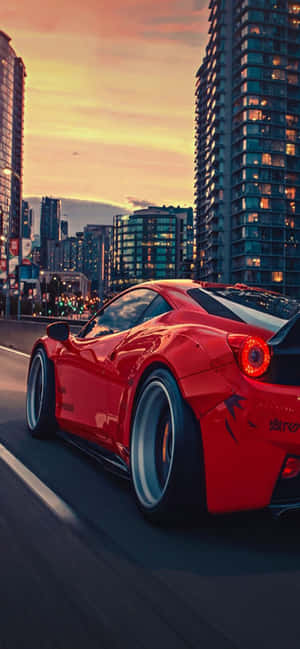 Iphone Xs Max Ferrari Background — iPhone Xs Wallpaper