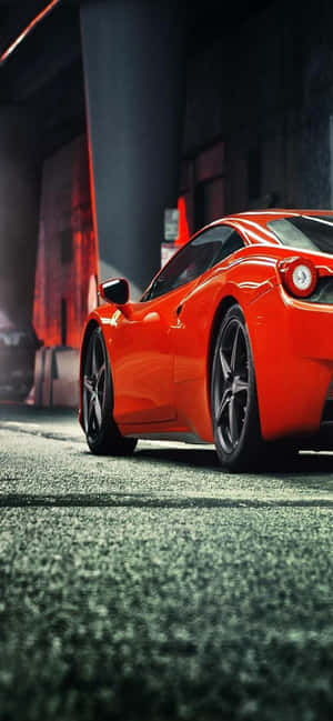 Iphone Xs Max Ferrari Background — iPhone 14 Wallpaper