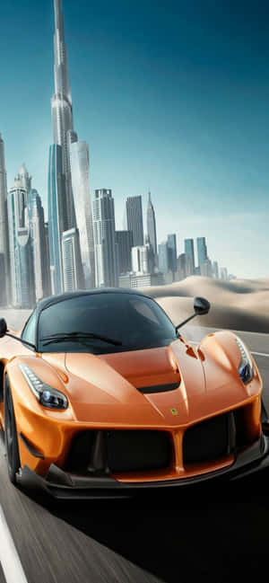Iphone Xs Max Ferrari Background — IQOO Z11x Wallpaper