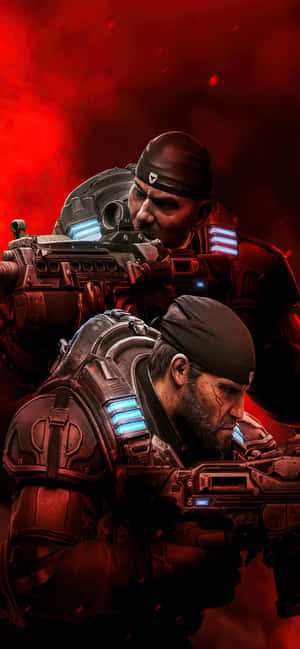 Iphone Xs Max Gears Of War 5 Background — Galaxy S26 Wallpaper