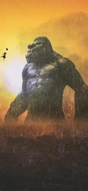 Iphone Xs Max Gorilla Background — iPhone 11 Pro Max Wallpaper