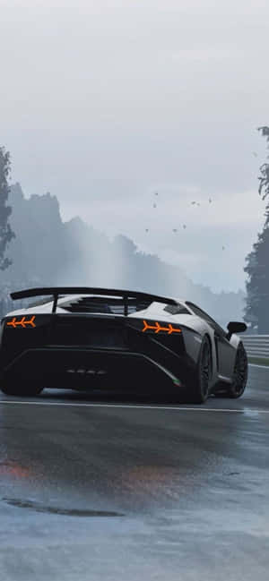 Iphone Xs Max Lamborghini Background — iPhone Xs Wallpaper
