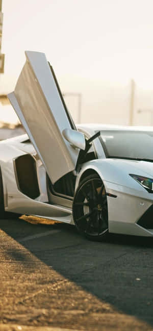 Iphone Xs Max Lamborghini Background — Galaxy S25 Ultra Wallpaper