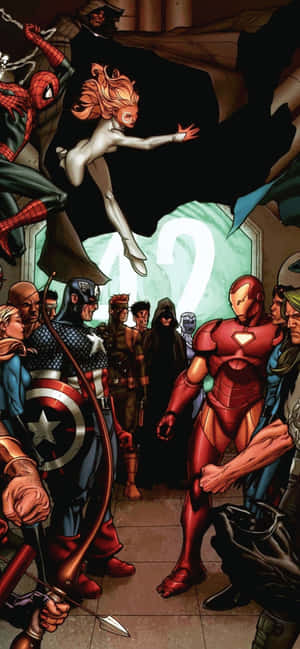 Iphone Xs Max Marvel Background — iPhone 17 Pro Max Wallpaper