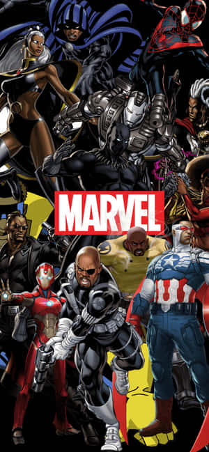 Iphone Xs Max Marvel Background — iPhone 16 Wallpaper