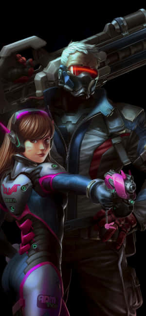 Iphone Xs Max Overwatch Background — iPhone 13 Pro Wallpaper