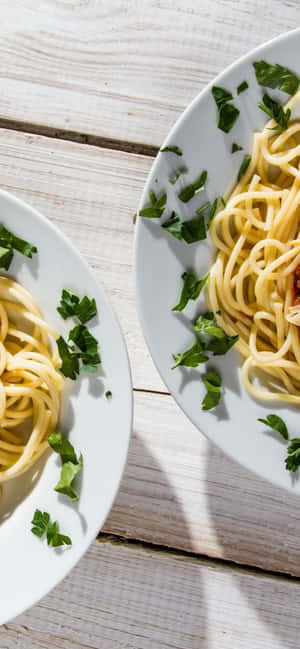 Iphone Xs Pasta Background — iPhone 14 Wallpaper