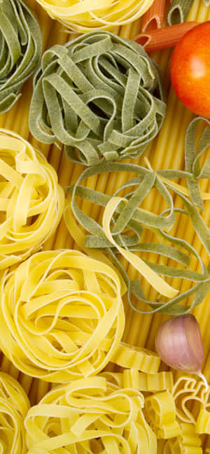 Background ng Pasta para sa iPhone XS — Pixel 11 Pro XL Wallpaper