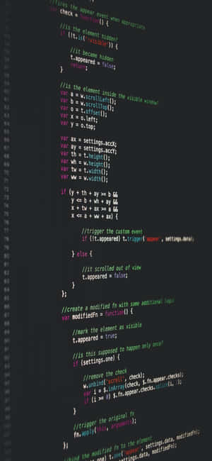 Iphone Xs Programming Background — iPhone 16 Wallpaper