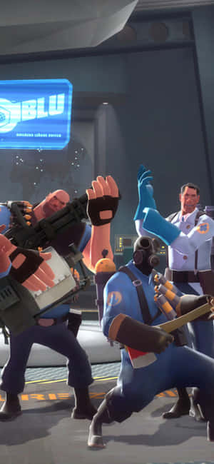 Iphone Xs Team Fortress 2 Background — iPhone Xs Wallpaper