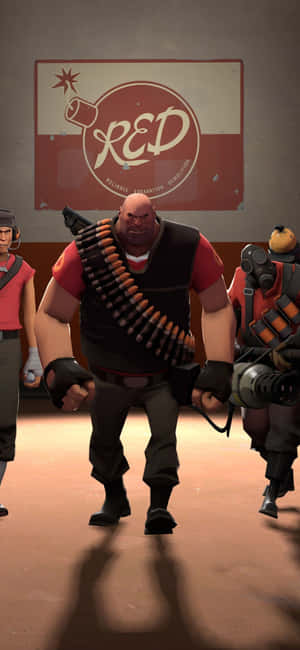 Iphone Xs Team Fortress 2 Background — Galaxy S25 Edge Wallpaper