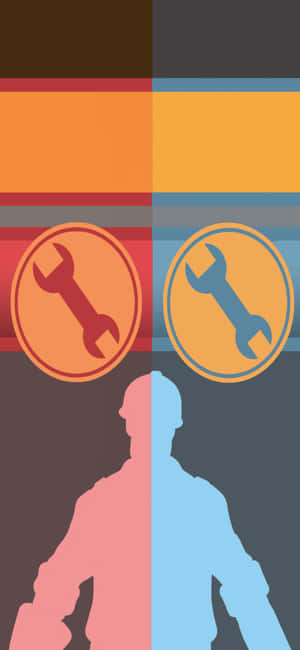 Iphone Xs Tf2 Background — iPhone 15 Plus Wallpaper