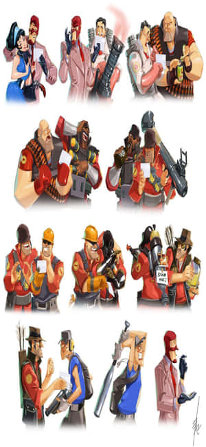 Iphone Xs Tf2 Background — iPhone 14 Plus Wallpaper