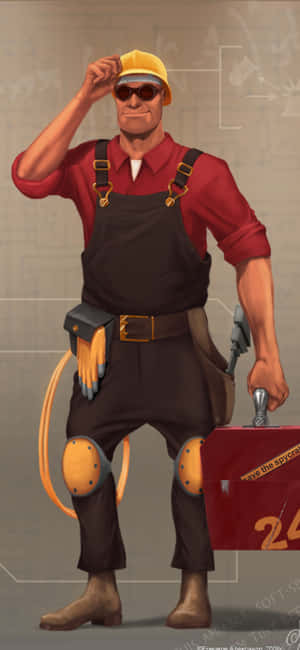 Iphone Xs Tf2 Background — iPhone 15 Plus Wallpaper