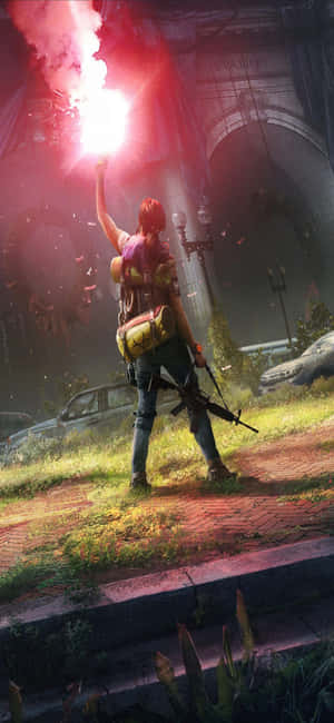 Background ng iPhone Xs na The Division — iPhone Xs Wallpaper