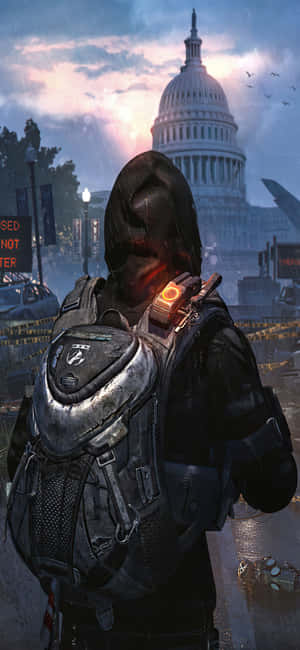 Background ng iPhone Xs na The Division — iPhone 15 Wallpaper