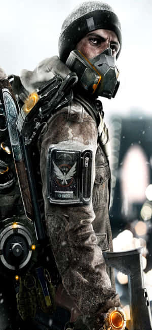 Iphone Xs The Division Background — iPhone 16 Pro Wallpaper