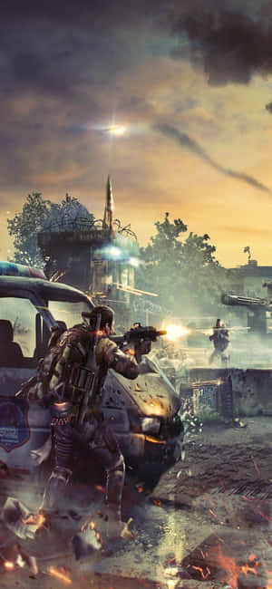 Iphone Xs The Division Background — iPhone 17 Wallpaper