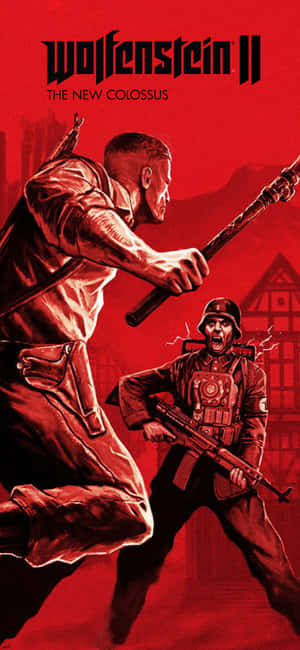 Iphone Xs Wolfenstein Ii Background — iPhone 12 Pro Max Wallpaper