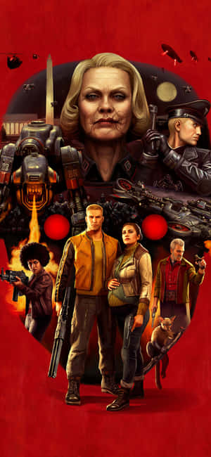 Iphone Xs Wolfenstein Ii Background — iPhone 17 Pro Wallpaper