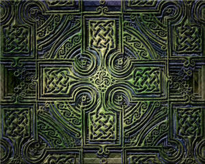 Irish Celtic Cross Wallpaper — 5:4 Wallpaper