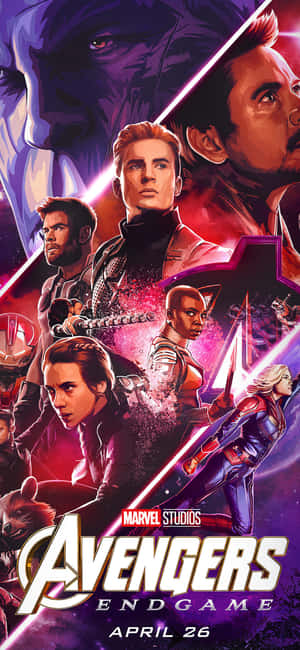 Background ng Avengers Endgame — iPhone 14 Wallpaper