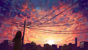Mga larawan ng Anime City — Anime city GIF Wallpaper