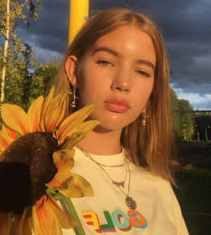 Aesthetic na batang babae — Aesthetic na babae GIF Wallpaper