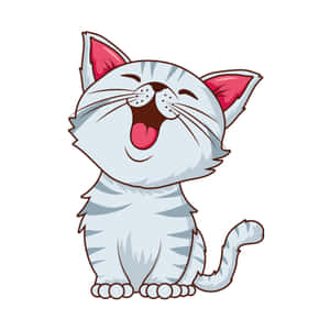 Mga larawan ng cartoon na pusa — iPad Pro 12.9 Wallpaper