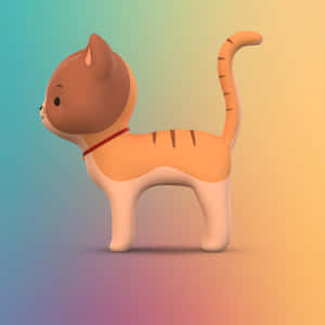 Mga larawan ng Cartoon Cat — Pusang anime Wallpaper