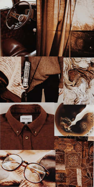 Aesthetic Brown na mga larawan — Aesthetic na kayumanggi Wallpaper