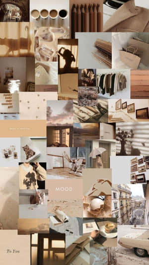 Mga larawang Aesthetic na mapusyaw na kayumanggi — Light brown aesthetic Wallpaper