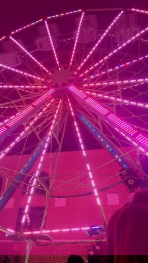 Neon Pink Aesthetic na mga larawan