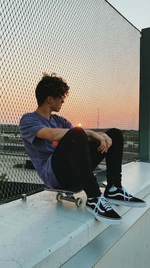 Mga larawang may estetikang skater boy