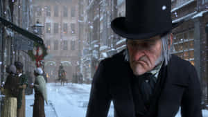 Background ng A Christmas Carol — Isang awit pasko Wallpaper