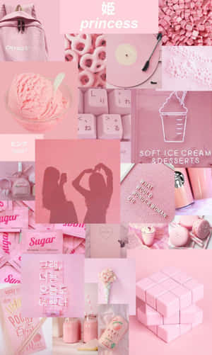 Pastel Pink Aesthetic na mga larawan
