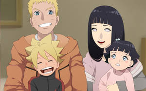 Isang Mahinahong Sandali sa Pagitan nina Naruto at Hinata — Naruto at hinata Wallpaper