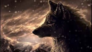Mga larawan ng Cool Wolf — Astig na lobo Wallpaper