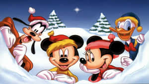Isang Mahiwagang Pasko kasama ang Disney — Disney pasko Wallpaper