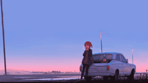 Aesthetic na background ng computer
