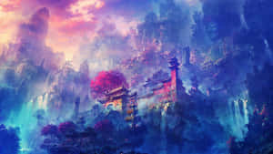 Lilang Anime background