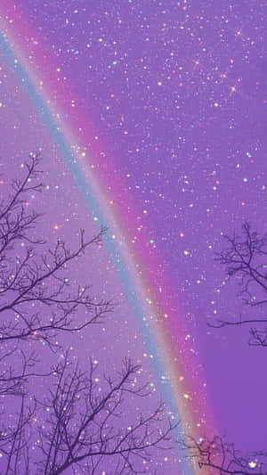 Mga larawang may bahaghari na aesthetic — Rainbow aesthetic Wallpaper