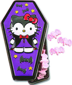 Hello Kitty Halloween Kabaong wallpaper — Hello Kitty Halloween Wallpaper